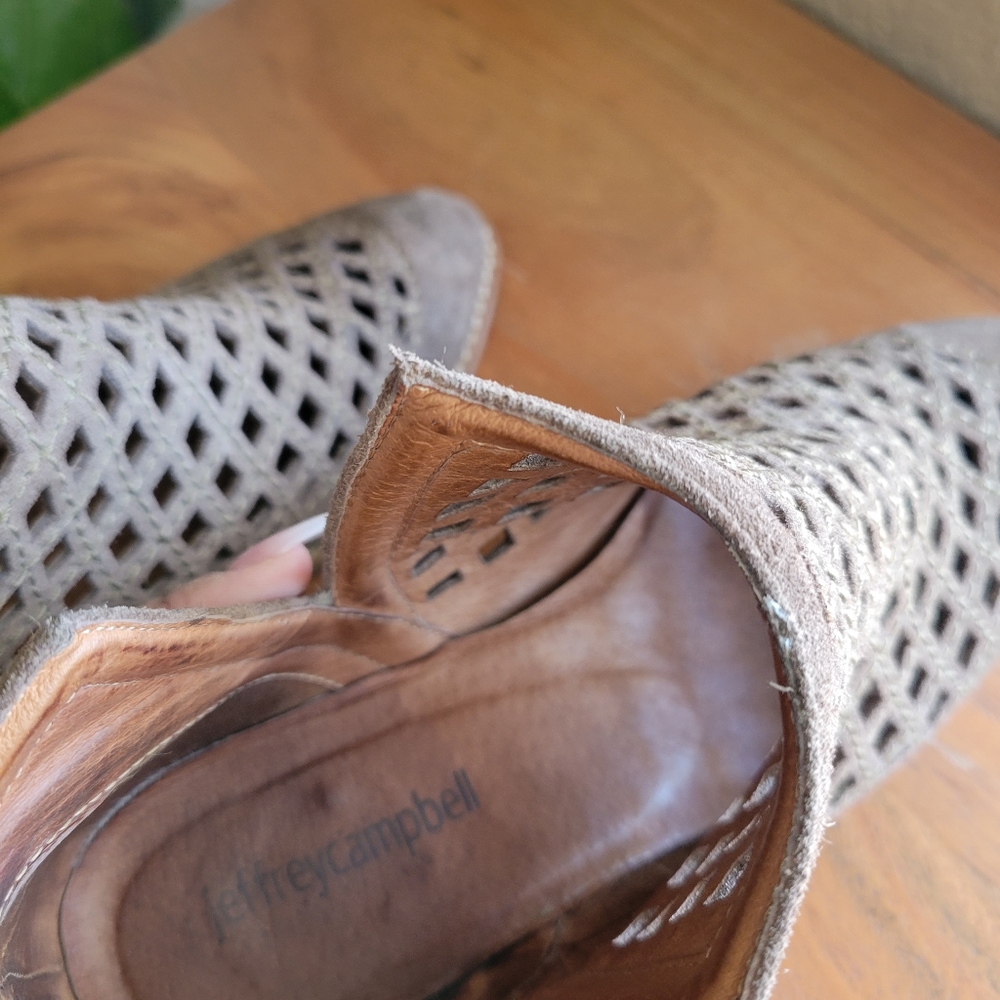 Jeffrey Campbell | Leather Booties 6.5 - Picture 6 of 8